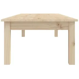 vidaXL Couchtisch 110x50x30 cm Massivholz Kiefer