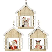 Hti-Living Baumschmuck 12cm 3er Set Baumschmuck 12cm 3er Set