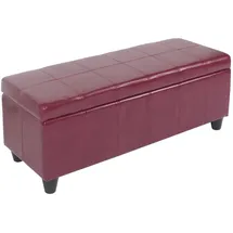 Mendler Sitzbank Kriens Rot 112 x 45 x 45 cm