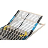 Sleepneo Lattenrost 180x200, Kopfteil verstellbar, Ergonomischer 7 Zonen Lattenrost, Buchenholz, 42 Latten, Hergestellt in Deutschland, Traglast 150Kg