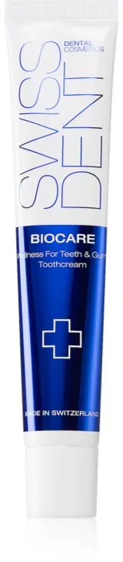 Swissdent Biocare regenerierende und bleichende Zahncreme 50 ml