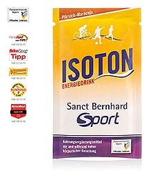 Sanct Bernhard Sport Boisson énergétique isotonique pêche et fruits de la passion 1 sachet - 36 g