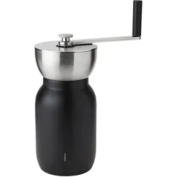 Stelton - Collar Kaffeemühle, Edelstahl / schwarz