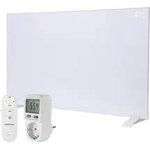 dream heat 480 Watt Infrarotheizung inkl. Eaxus Energiekostenmessgerät (Touch Panel, APP-Steuerung)