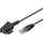 goobay Dsl-/vdsl-routerkabel, Kupferleiter (cu), Tae-f-stecker Rj45-stecker (8p2c). Kabellänge 2 M