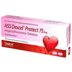 ASS Dexcel® Protect 75 mg magensaftresistent Tabletten