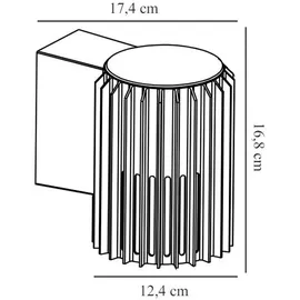 Nordlux Aludra Seaside braun