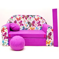 Kindersofa Spielsofa Minicouch aus Schaum Kindersessel Kissen Matratze Farbwahl (28)