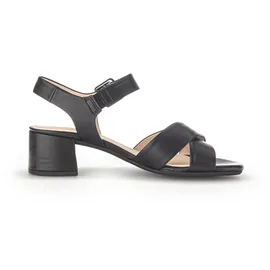 Gabor comfort Absatz Sandalette für Damen, schwarz, 40.5 EU / 7 UK