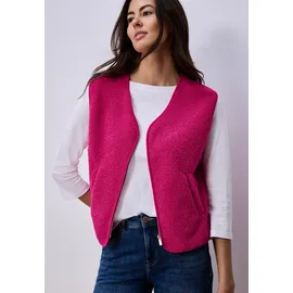 STREET ONE Fellweste pink 36