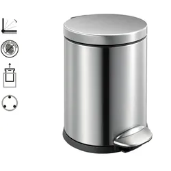 Aliseo PRESTIGE Hygieneeimer rund 5 Liter