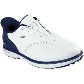 SKECHERS Go Golf Prestige Herrenschuhe - Weiß/Blau / normal / 44,5