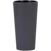 Siena Garden Locon Stripe Ø 30 x 57 cm Anthrazit