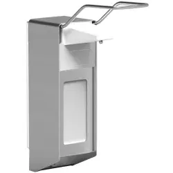 UNIversal-Spender UNI11V , Aluminium, mattsilber eloxiert, abschließbar