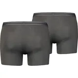 Levi's Tencel Boxershorts grau/ schwarz S 2er Pack