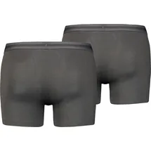 Levi's Tencel Boxershorts grau/ schwarz S 2er Pack