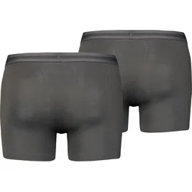 Levi's Tencel Boxershorts grau/ schwarz S 2er Pack