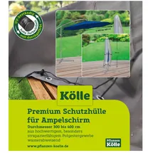 Pflanzen Kölle Schirmhülle Premium für Ampelschirm Polyester Grau