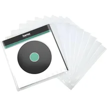Hama 00181430 LP-Außenhülle, 10 Stück, Transparent