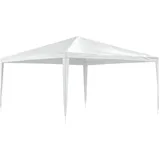 vidaXL Partezelt 4 x 4 m Weiß