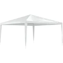 vidaXL Partezelt 4 x 4 m Weiß