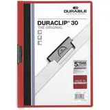 Durable Schnellhefter Duraclip A4 Rot 25 St.