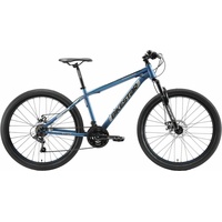Bikestar Mountainbike 27,5 Zoll, 17 Zoll Rahmen, 21 Gang Shimano Schaltung, Scheibenbremse, Blau
