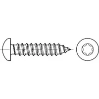 Industrial Quality Supplies DIN 7981 Linsen-Blechschraube, ST galZn -C