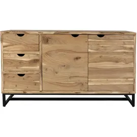 SAM Outillage Sideboard Kommode Akazienholz naturfarben massiv 145 x 80 cm Sukhothai