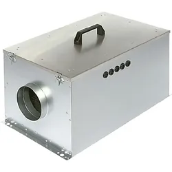 InoxAir Elektro-Zuluftgerät, D 315mm, inkl. Filter, Ventilator, E-Heizung
