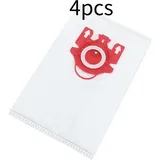 4er-pack Staubsaugerbeutel Für Miele Fjm – Passend Für Compact C1, Compact C2, Complete C1, S2 S3 S4 S5 S6 S7 Hyclean 3d-effizienz
