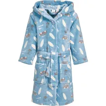 Playshoes Fleece-Bademantel Surf-Bus 134-140