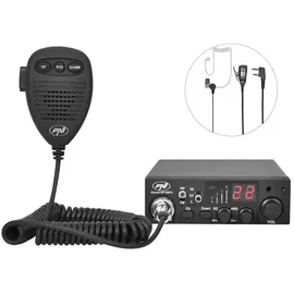 PNI CB-Funkgerät PNI Escort HP 8001L einstellbar ASQ 4W Tastensperre Funktion + Kopfhörer HS81L enthalten
