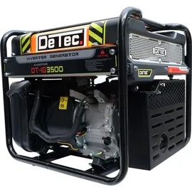 DeTec. Inverter Stromerzeuger 3,5 kW | Benzin Stromgenerator 230V | Notstrom Inverter Generator