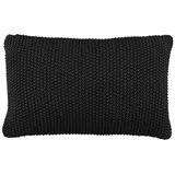 Marc O'Polo Nordic Knit Kissen 30 x 60 cm Schwarz