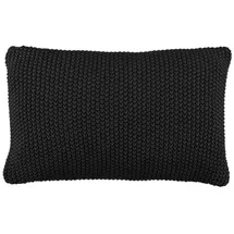 Marc O'Polo Nordic Knit Kissen 30 x 60 cm Schwarz