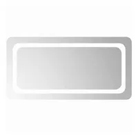 VidaXL LED-Badspiegel 80x40 cm