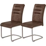 Hela Freischwinger Paula Vintage Schlamm,