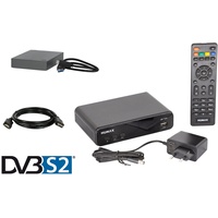 Humax »HD Fox Bundle« SAT-Receiver (HDMI, SCART, 1 TB Festplatte, HDMI Kabel, 1,5m) schwarz