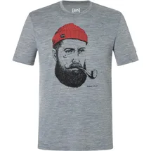 super.natural Herren Sn Sailor T-Shirt (Größe XXL, grau)