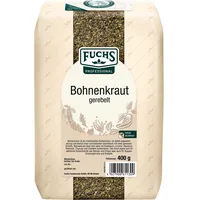 Fuchs Professional - Bohnenkraut gerebelt | Ideal zum Würzen von Eintöpfen und Bohnengerichten| 400 g im großen Beutel