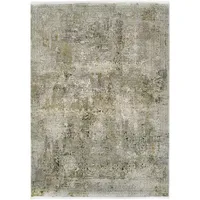 DIETER KNOLL Webteppich Farina 67 x 130 cm Mischgewebe Grün