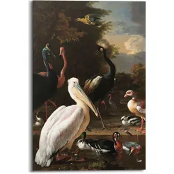 Reinders! Wandbild »Wandbild Melchior d'Hondecoeter Malergilde«, Menschen, (1 St.) Reinders! Farbe Bild(er): mehrfarbig
