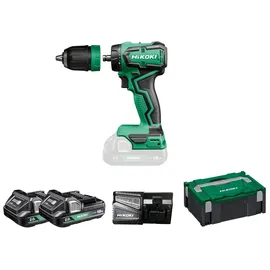 Hikoki Quick DS18DDQ inkl. 2 x 2,0 Ah + HSC Koffer