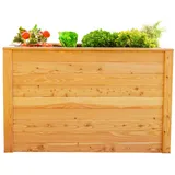 Westmann Hochbeet Klassik 130 130 x 65 x 84 cm Natur
