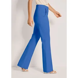 Madeleine Schlupfhose Bootcut blau 22