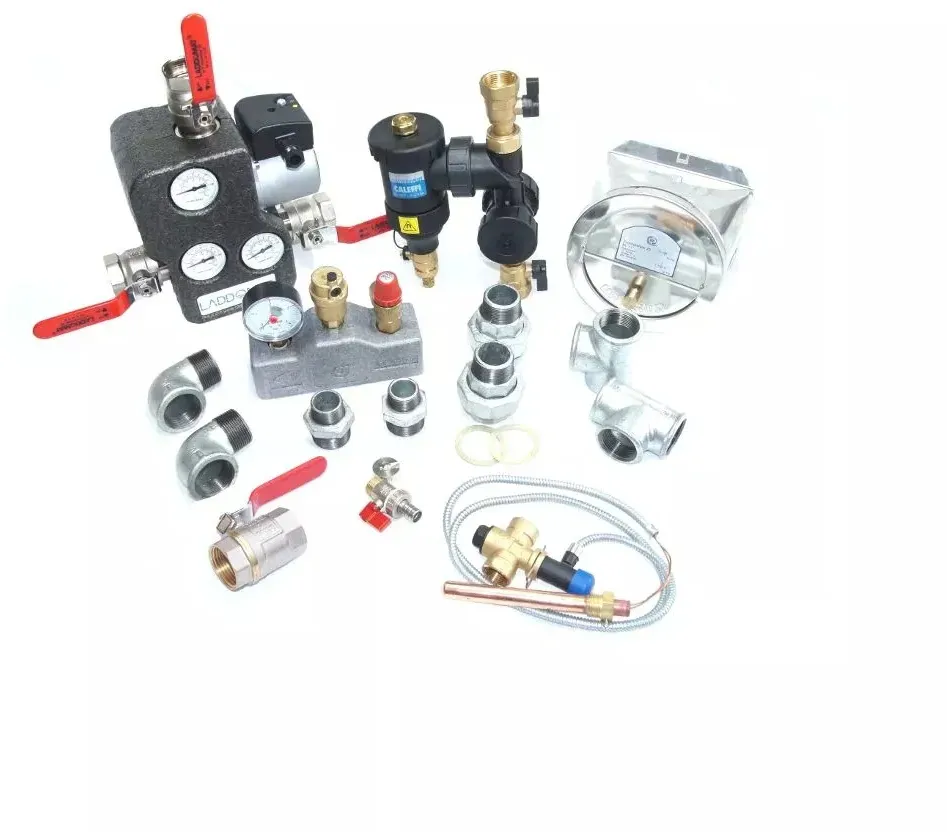 Holzvergaserkessel-Anschlussset