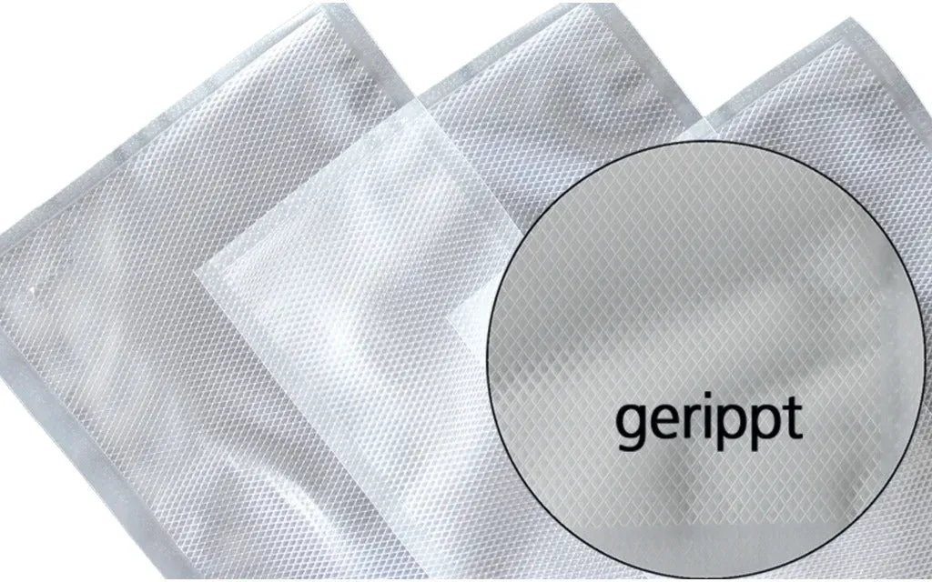 Vakuumbeutel mit gerippter Struktur -  250 x 350 / 100