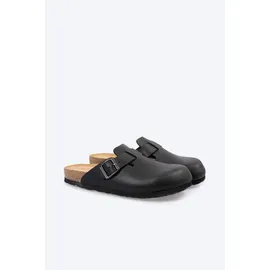 ROHDE Herren, Männer, Hausschuhe,verbandschuhe,Therapie-Sandalen,Klett-Hausschuhe,SCHWARZ,41 EU / 7.5 UK