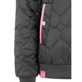 Zwilling Bomberjacke ZWILLINGSHERZ ""Be Happy"", Damen, Gr. S, schwarz, Steppware, Obermaterial: 100% Polyester, regular fit kurz, angesetztes Bündchen, Jacken Bomberjacke